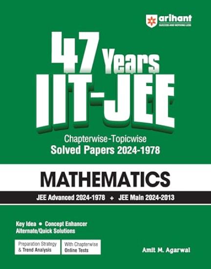 Arihant 47 Years Iit-Jee | Mathematics for Jee Main & Advanced