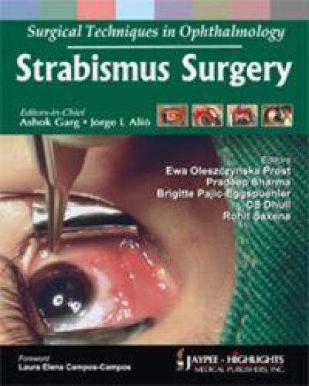 Surgical Techniques in Ophthalmology: Strabismus Surgery