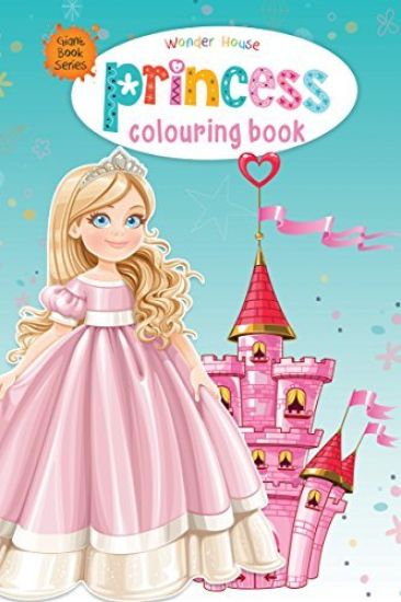 Princess Colouring Book: Jumbo Sized Colouring Books