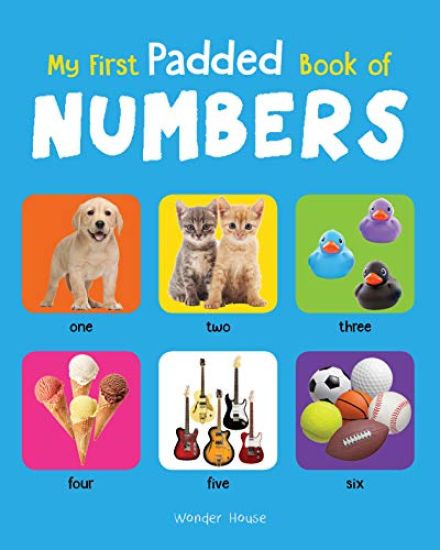 My First Padded Book of Numbers: Early Learning Padded Board Books for Children