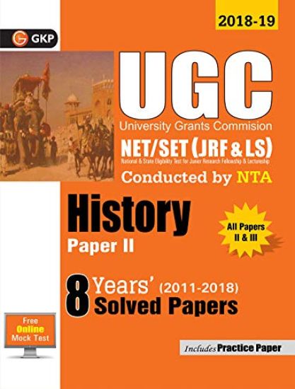 UGC Net/Set (Jrf & Ls) Paper II History 8 Years Solved Papers 2011-18