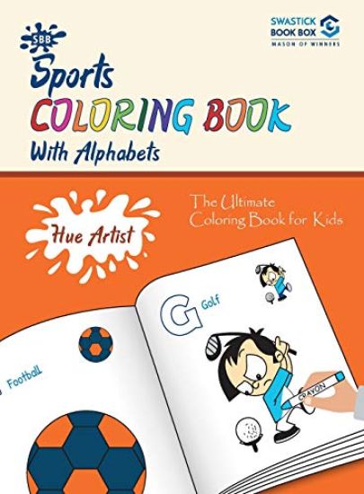 SBB Hue Artist - Sports Colouring Book