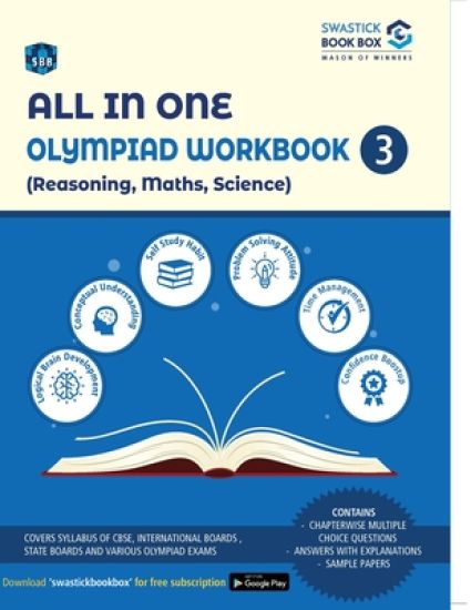All in One Olympiad Workbook for Reasoning, Maths & Scienceclass 3