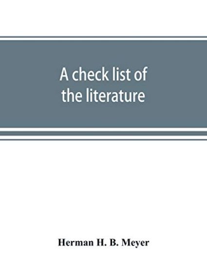 A check list of the literature and other material in the Library of Congress on the European war