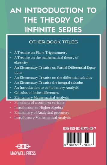 An Introduction to the Theory of Infinite Series