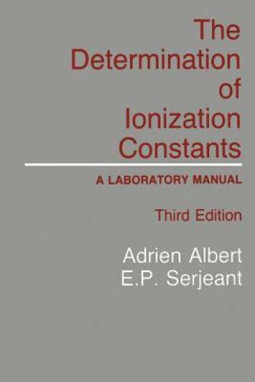 The Determination of Ionization Constants