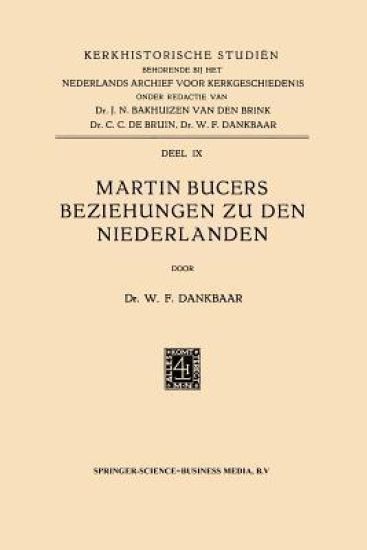 Martin Bucers Beziehungen zu den Niederlanden