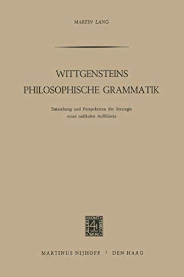 Wittgensteins Philosophische Grammatik