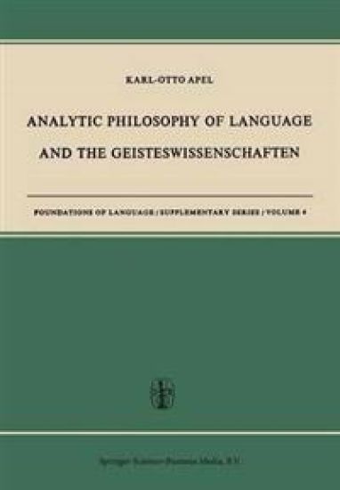Analytic Philosophy of Language and the Geisteswissenschaften