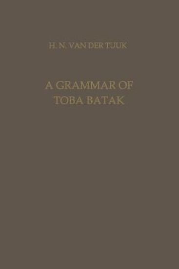 A Grammar of Toba Batak