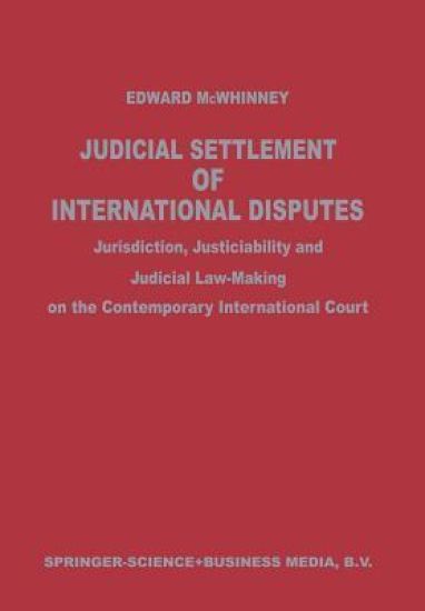Judicial Settlement of International Disputes