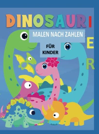 Malen nach Zahlen - Dinosaurier