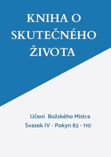 KNIHA O SKUTE¿NÉHO ¿IVOTA