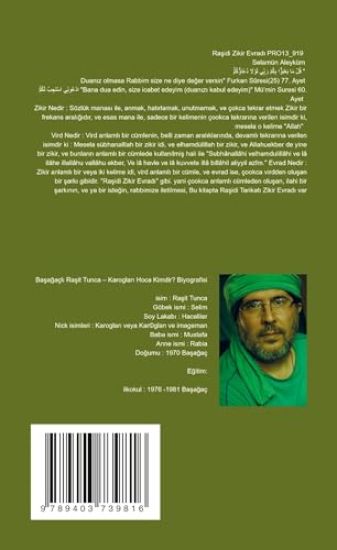 Ra¿idi Zikir Evrad¿ PRO13.919 Arapça