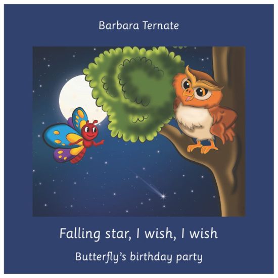 Falling star, I wish, I wish. Butterfly's birthday party