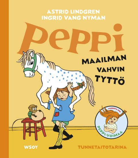 Kansikuva: Peppi: Maailman vahvin tyttö