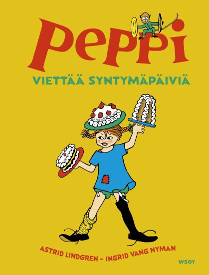 Kansikuva: Peppi viettää syntymäpäiviä (Peppi 80 v -juhlalaitos)