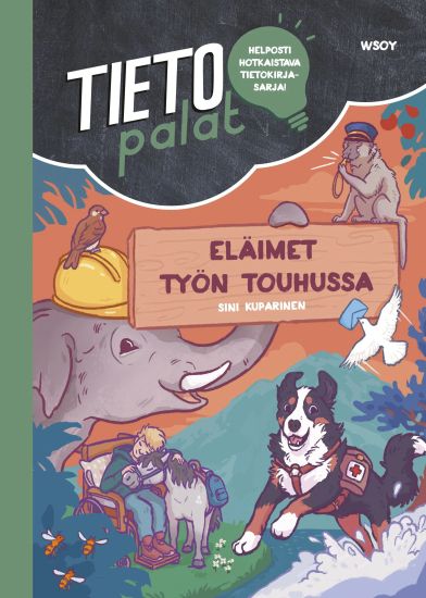 Tietopalat: Eläimet työn touhussa