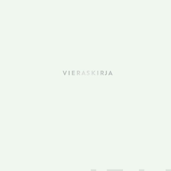 Kansikuva: Vieraskirja Hopea