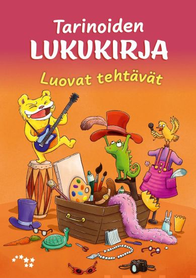 Tarinoiden lukukirja. Luovat tehtävät