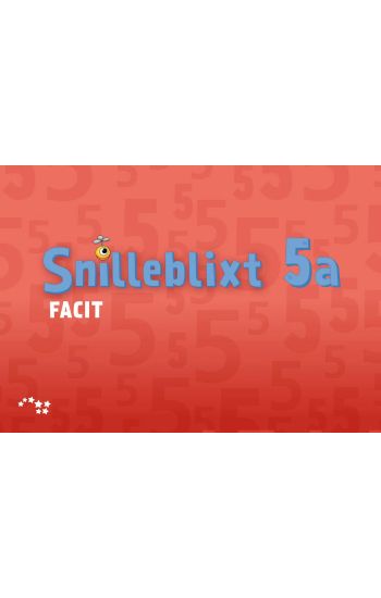 Snilleblixt 5a facit