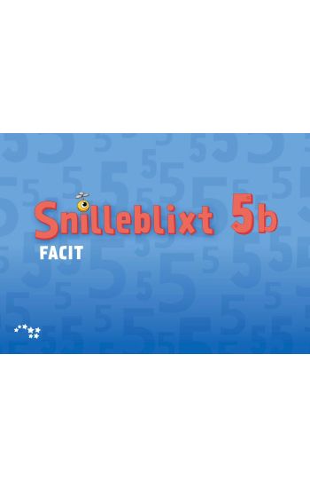 Snilleblixt 5b facit