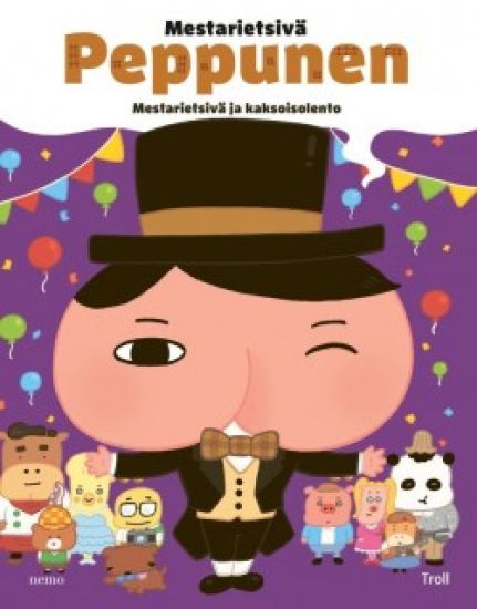 Kansikuva: Mestarietsivä Peppunen - Mestarietsivä ja kaksoisolento