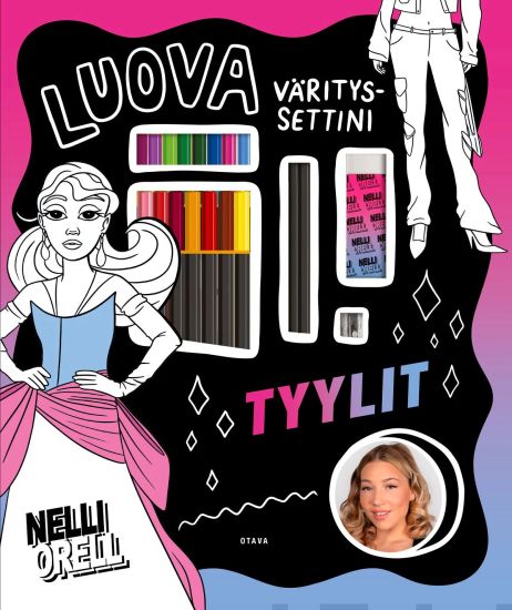 Luova värityssettini, Tyylit