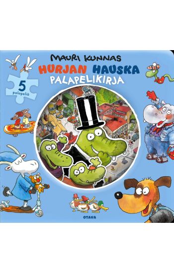 Hurjan hauska palapelikirja