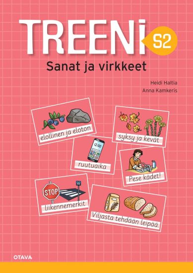 Kansikuva: Treeni S2 Sanat ja virkkeet
