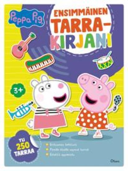 Kansikuva: Pipsa Possu - Ensimmäinen tarrakirjani