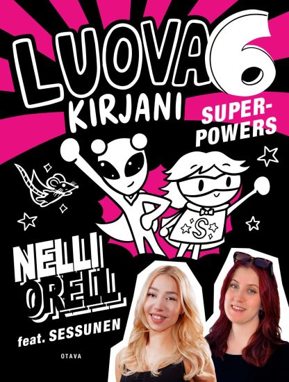 Kansikuva: Luova kirjani 6 - Super powers