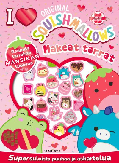 Kansikuva: Squishmallows - Makeat tarrat