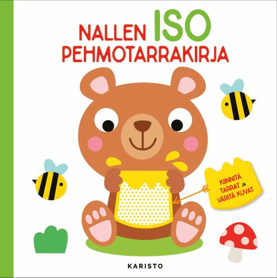 Kansikuva: Nallen iso pehmotarrakirja