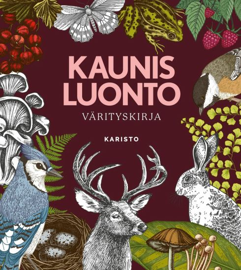 Kansikuva: Kaunis luonto värityskirja