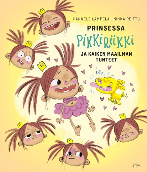 Kansikuva: Prinsessa Pikkiriikki ja kaiken maailman tunteet