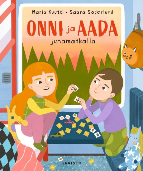 Onni ja Aada junamatkalla