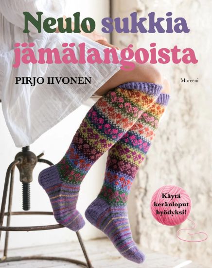 Kansikuva: Neulo sukkia jämälangoista
