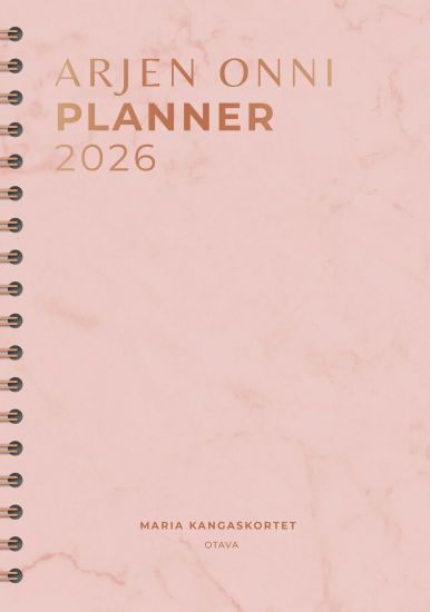 Kansikuva: Arjen onni Planner 2026