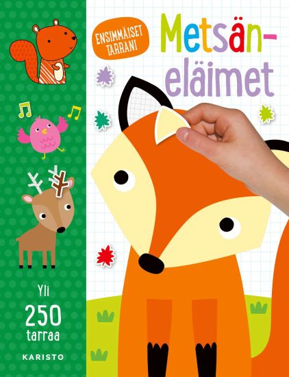 Kansikuva: Ensimmäiset tarrani - Metsäneläimet