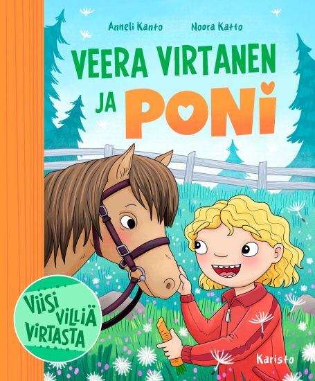 Kansikuva: Veera Virtanen ja poni