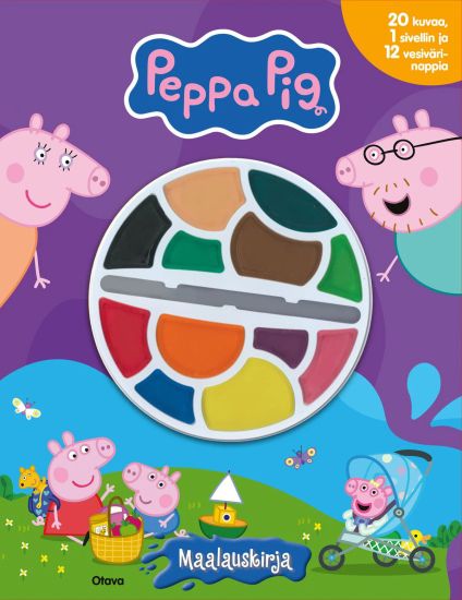 Kansikuva: Pipsa Possu - Maalauskirja