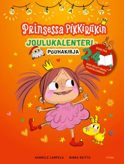 Prinsessa Pikkiriikin joulukalenteripuuhakirja