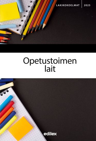 Kansikuva: Opetustoimen lait 2025