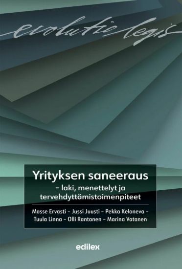 Kansikuva: Yrityksen saneeraus – laki, menettelyt ja tervehdyttämistoimenpiteet