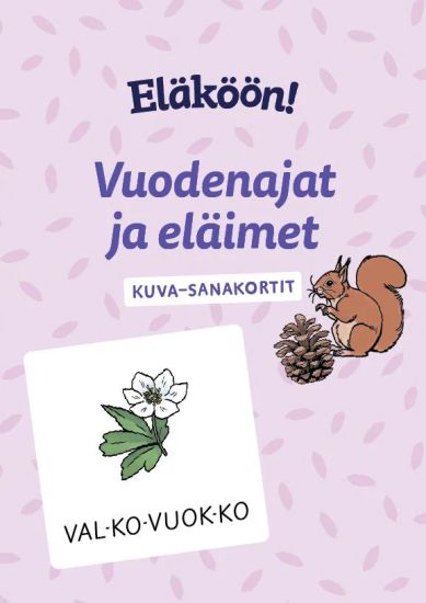 Eläköön!-kortit – Vuodenajat ja eläimet