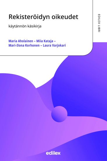 Kansikuva: Rekisteröidyn oikeudet