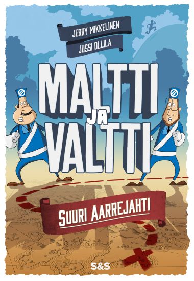 Kansikuva: Maltti ja Valtti - Suuri aarrejahti