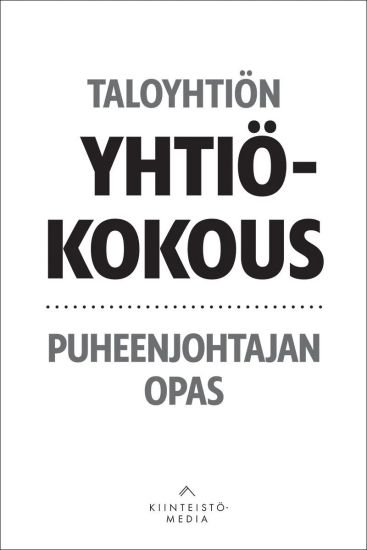 Kansikuva: Taloyhtiön yhtiökokous