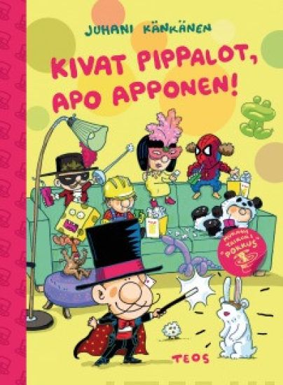 Kansikuva: Kivat pippalot, Apo Apponen!